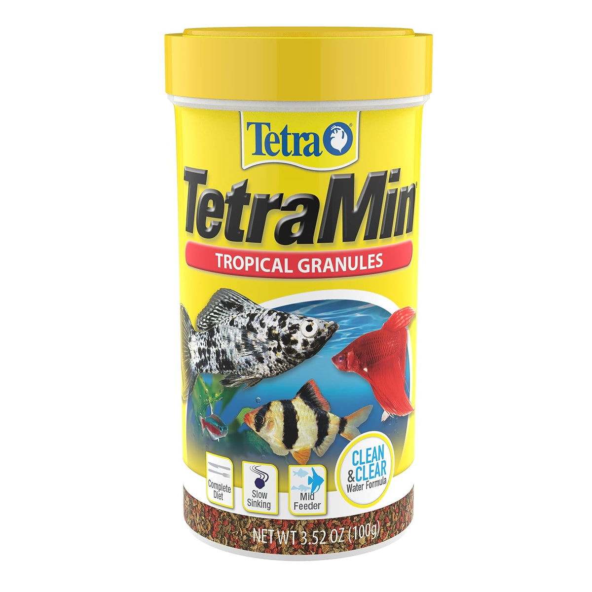 Tetramin Alimento Tropical Gránulado para Peces con 100 Gramos