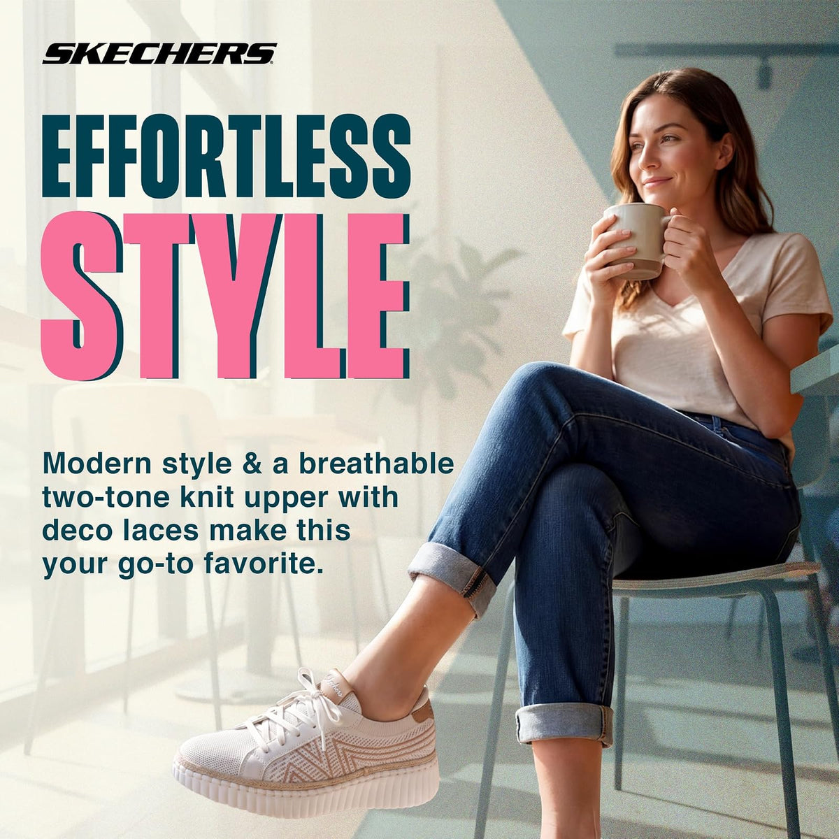 Skechers Wilshire BLVD - Bellevue para Mujer