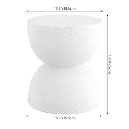 Jonathan Y TBL1100A Greta - Mesa Moderna de 18 Pulgadas de Mediados de Siglo para Tambor Moderna, contemporánea, Minimalista, escandinava, de transición, clásica, Patio, Sala de jardín, baño, Sala de