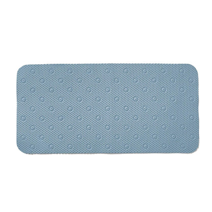 RAYEN | Alfombrilla de Baño | 45 x 91 cm | Uso en Baño y Regadera | Textil | Antideslizante y Absorbente | Color: Azul