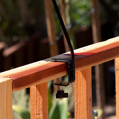 Stokes Select Deck Hook with Clamp On Bracket for Bird Feeders and More