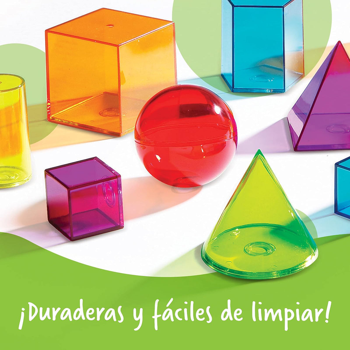 Learning Resources Formas Geométricas Transparentes