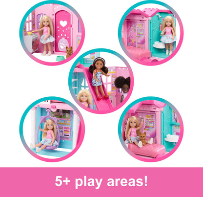 Barbie Casa de Muñecas Casa Transformable de Chelsea para niñas de 3 años en adelante