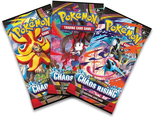 Pokémon TCG: Mega Evolution—Chaos Rising Three-Booster Blister