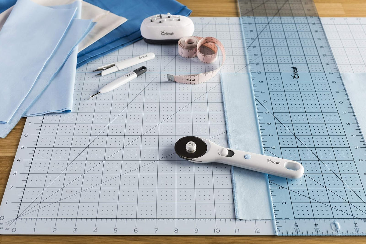 Cricut Tapete de Corte Autorreparable 12 x 12 Pulgadas Azul