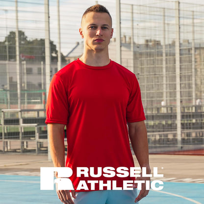 Russell Athletic- Playera de manga corta para Performance Tee, hombre