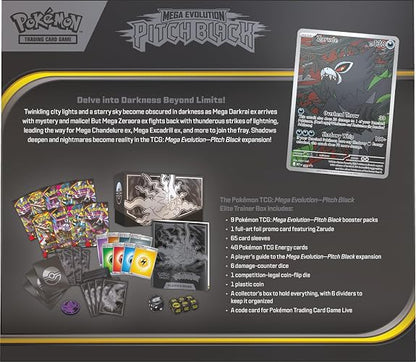 Pok?mon Tcg: Mega Evolution?pitch Black Elite Trainer Box