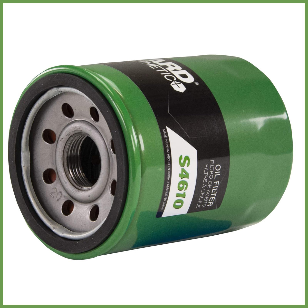 EcoGard Filtro de Aceite de Motor Sintético Giratorio S4610 para Honda Accord/CR-V/Civic/Pilot/Odyssey