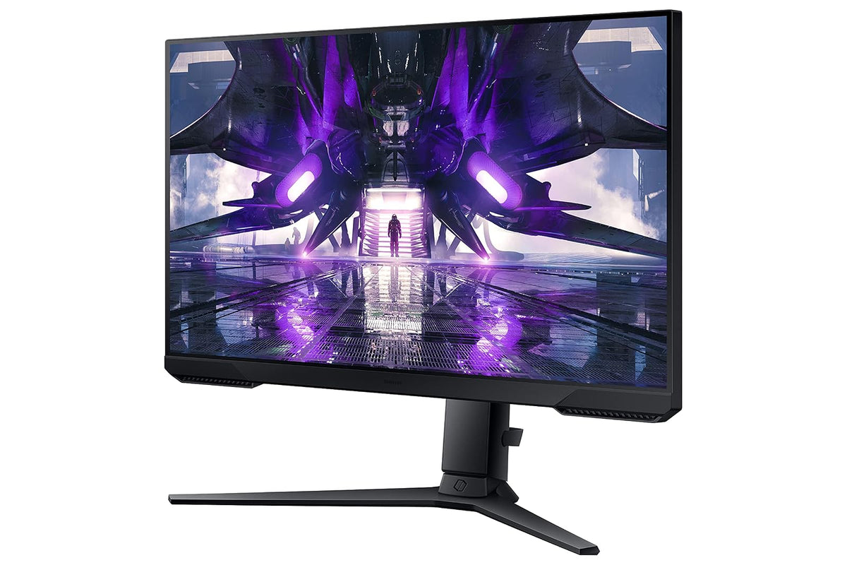 Samsung Odyssey G30A - Monitor de computadora para Juegos, visualización LED FHD, 144Hz, 1 ms, FreeSync Premium, Ajustable, diseño sin Bordes (LS27AG302NNXZA), Color Negro