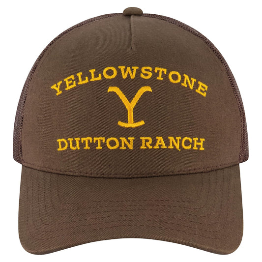Concept One Yellowstone Adjustable Snapback Mesh Snapback Trucker Hat with Curved Brim Gorra de béisbol Unisex Adulto