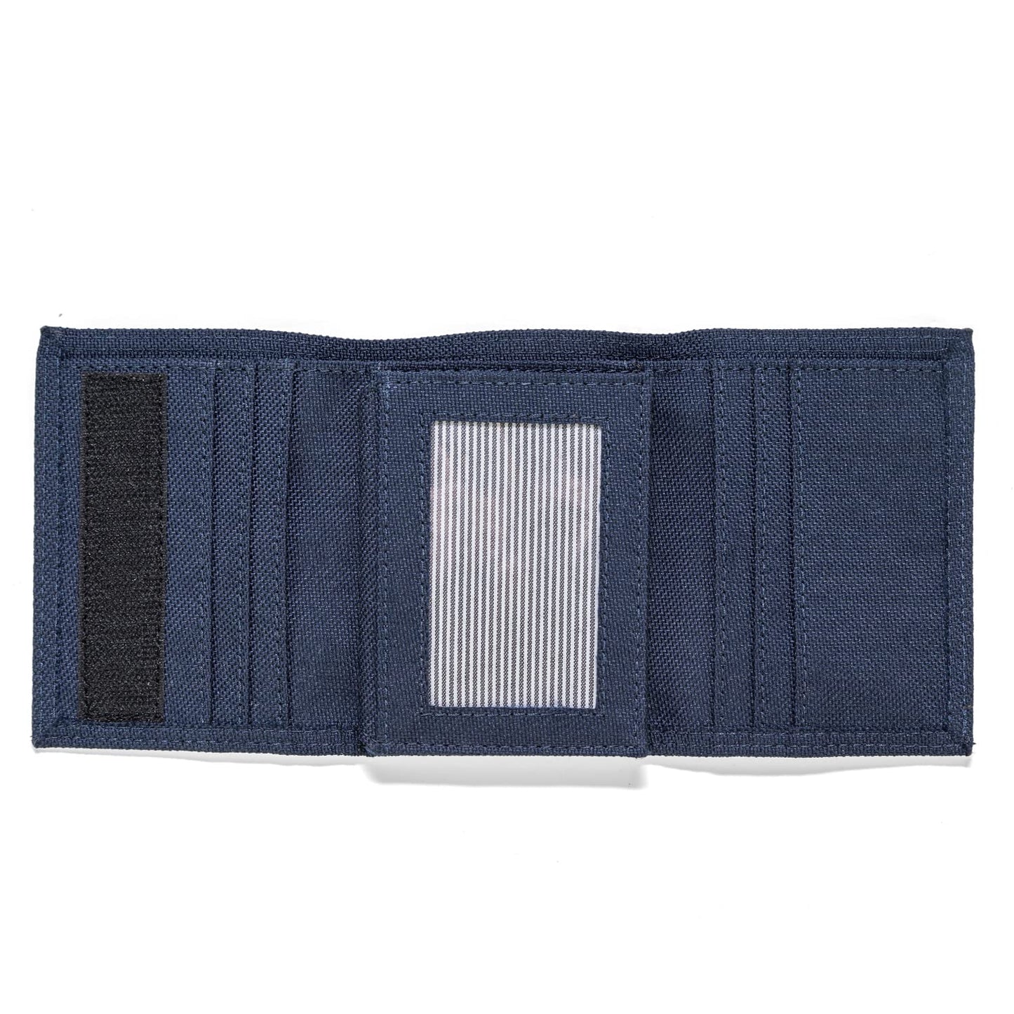 Timberland - Cartera de nailon tríptico para hombre, azul marino, talla única