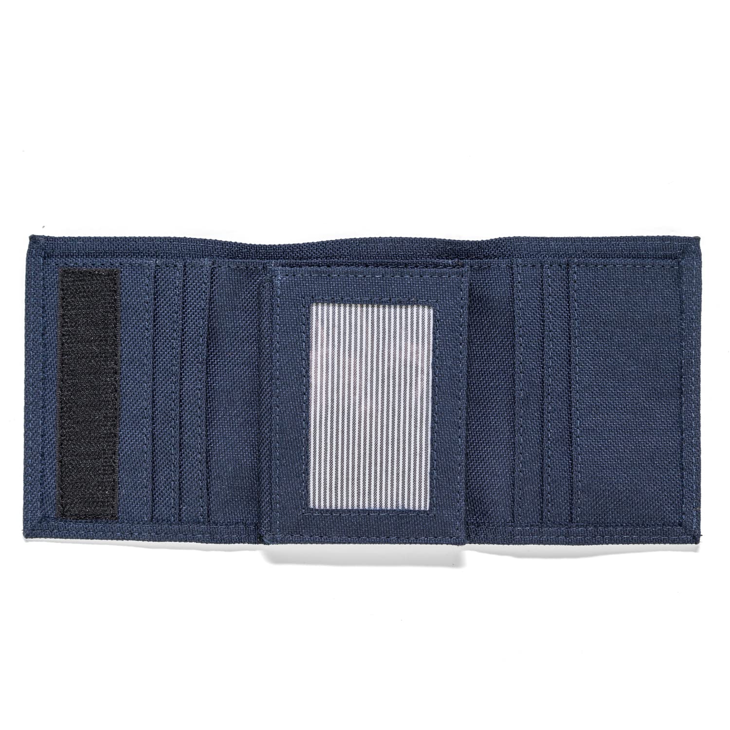 Timberland - Cartera de nailon tríptico para hombre, azul marino, talla única