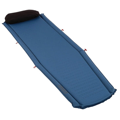 Coleman Silverton - Almohadilla de Dormir autoinflable, Ligera Almohadilla de Camping con Bolsa de Almacenamiento de Almohadas, cómoda Alfombrilla de Dormir con Parachoques Laterales para Evitar Que