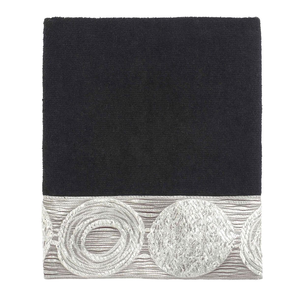 Avanti Linens Galaxy - Toalla de baño, Negro, De Mano, 1 - Negro - Toalla de mano