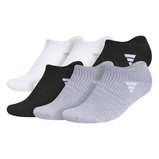 adidas Superlite No Show Socks (6-pair Pack) Low Profile Below Ankle Calcetín sin mostrar Mujer