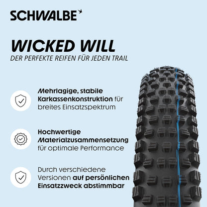 Schwalbe Fahrrad Reifen - Falda de afeitar Addix S // alle Größen