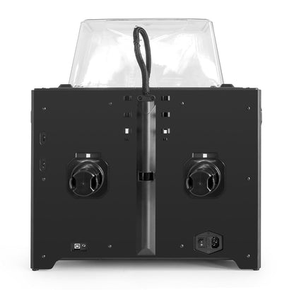 FlashForge - Impresora 3D Creator Pro, estructura de estructura metálica, cubiertas acrílicas, plataforma de construcción optimizada, extrusora doble con 2 bobinas, funciona con ABS y PLA