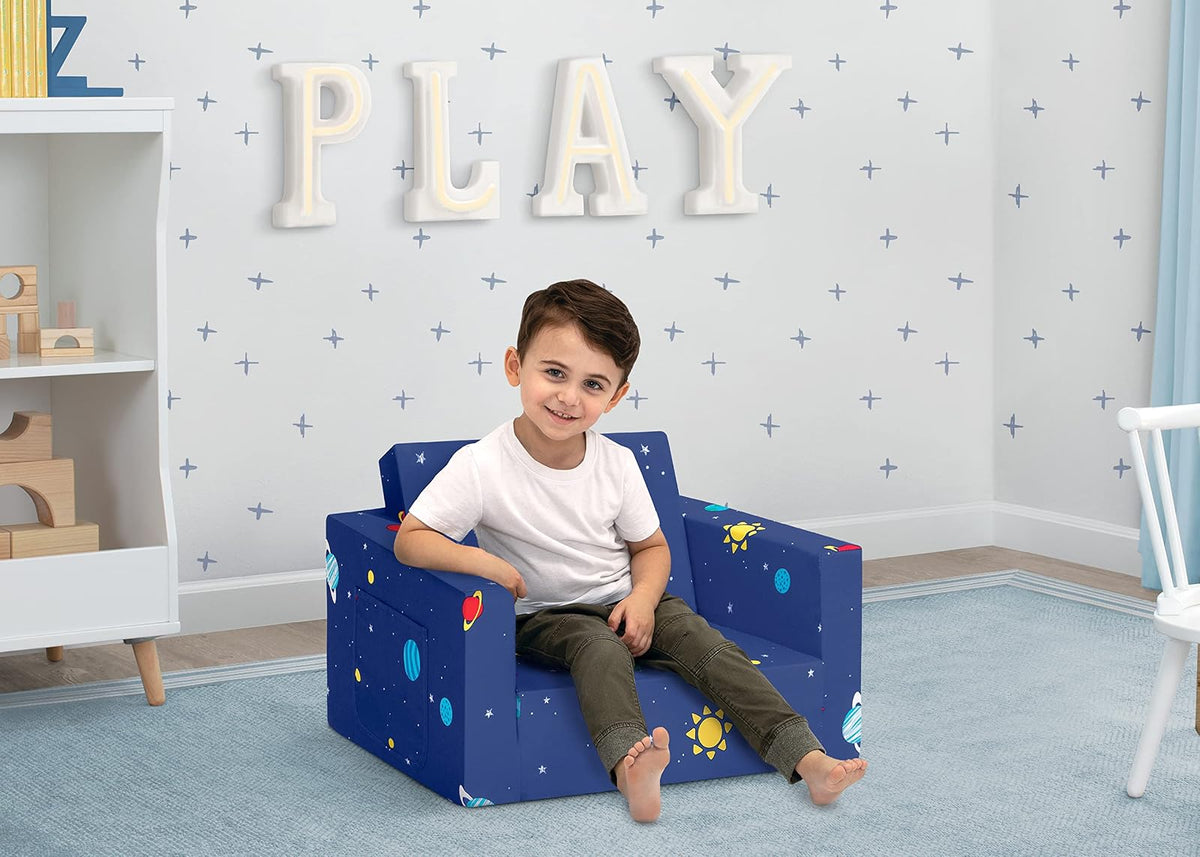 Cozee Flip-out Chair - 2-in-1 Convertible Chair to Lounger for Kids