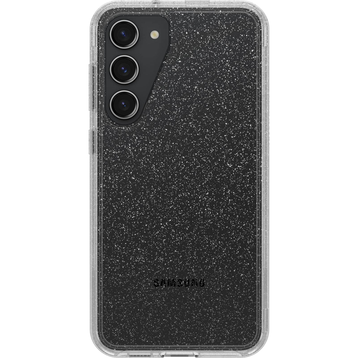 OtterBox Symmetry Series - Funda para Samsung Galaxy S23+ - Transparente - purpurina. - Serie Symmetry