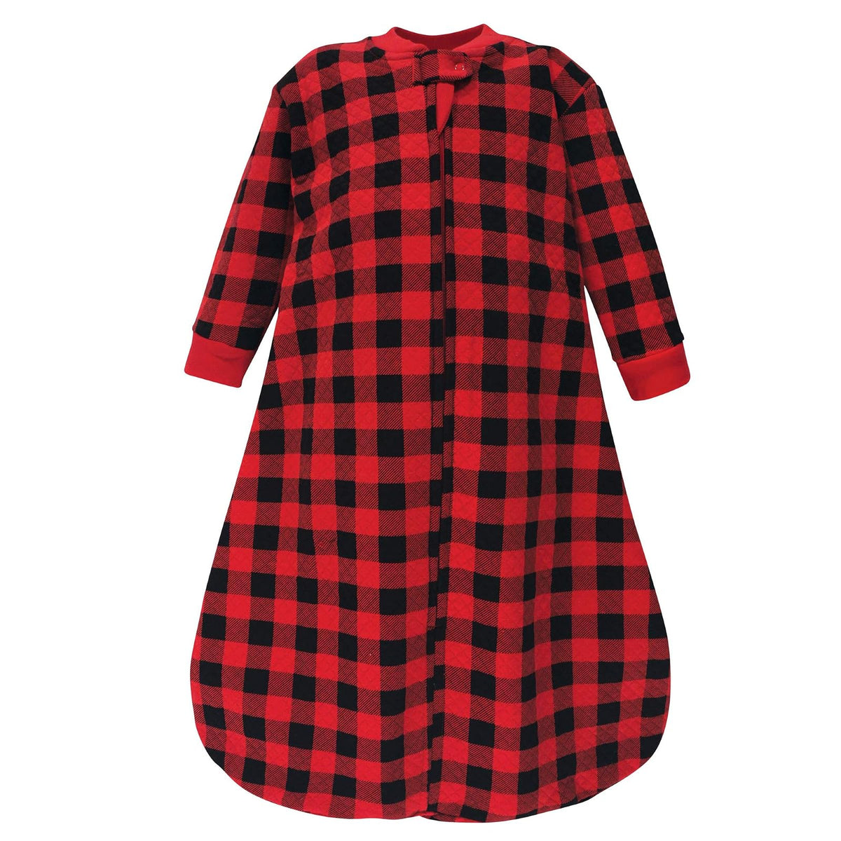 Hudson Baby Saco de Dormir Acolchado de Manga Larga, Unisex - 0-6 meses - Tartán Búfalo