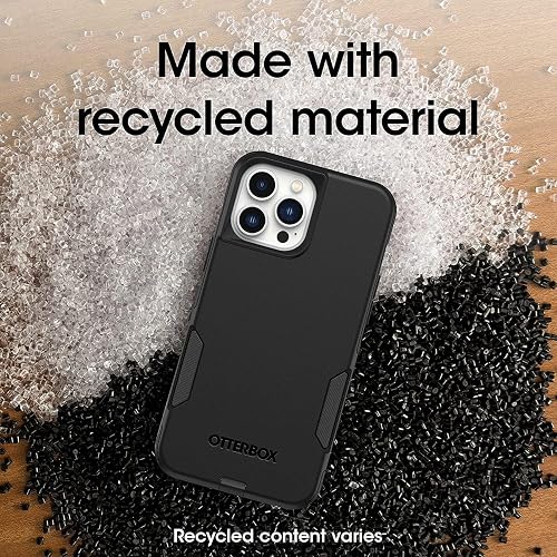 Otterbox Funda para iPhone 13 Pro MAX Y iPhone 12 Pro MAX Commuter Series, Delgada Y Resistente, Apta para El Bolsillo, con Protección para Puertos Negro