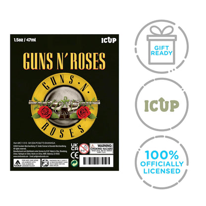 ICUP GUNS N' ROSES Juego de 4 vasos de chupito