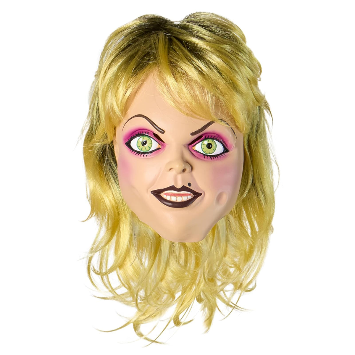 Rubies - Máscara de látex para disfraz de novia de Chucky Tiffany de lujo, talla única