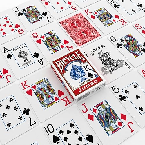 Bicycle Cartas, índice Jumbo, Paquete de 2