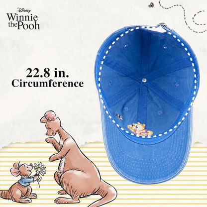 Concept One Disney Winnie The Pooh Dad - Gorra de béisbol Ajustable de algodón con ala Curvada Sombrero de papá Unisex Adulto