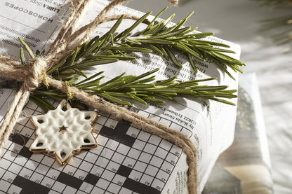 Lenox 890425 Juego de Adornos de Copo de Nieve de 10 Piezas, Navidad