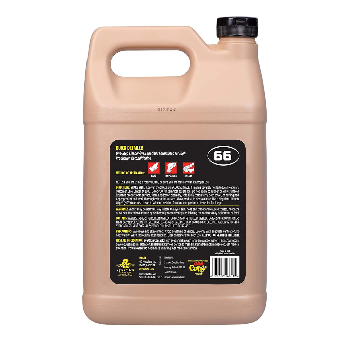 Meguiar's Resaltador de Brillo Mirror Glaze M6601, Beige | Profesional