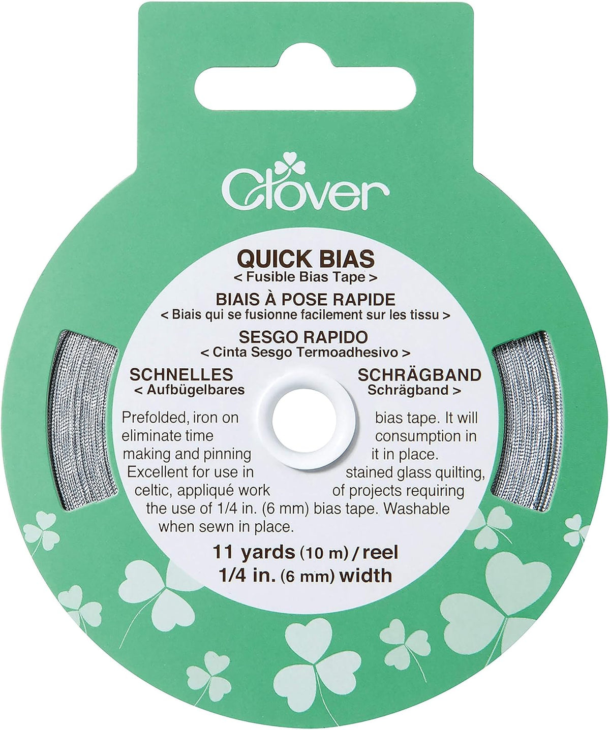 CLOVER Quick - Bies (28 m), Color Plateado
