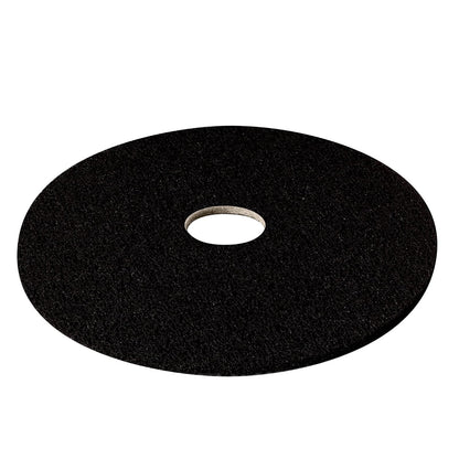 3M Almohadilla de cuidado pisos Negro, Resina, 240 Grit, para Pisos Dúrcos, Paquete de 5, 17" x 18" x 2.63" (2.9 lbs)