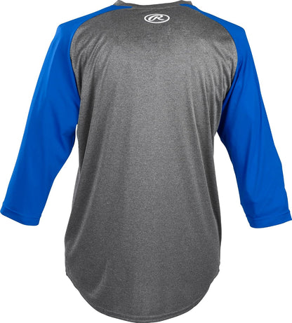 Rawlings Camisa de Manga 3/4 Camisa para para Hombre