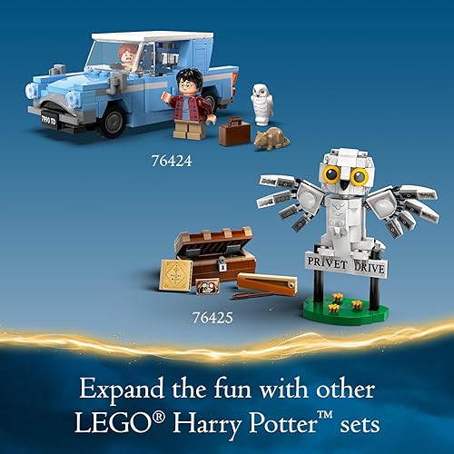 LEGO Harry Potter Ford Anglia Volador Juego de Juguetes de fantasía 76424