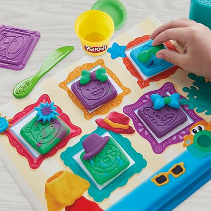 Play-Doh Cámara de Masas con Sellos, Set Creativo para Niños de 2 años