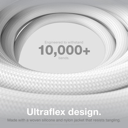 NOCO XGrid XC1: Cable USB-C a USB-C de 240 W – Carga rápida, Certificado USB-IF, Chip E-Marker, Datos 480 Mbps, UltraFlex Trenzado con Silicona, Diseño Resistente de 1 m