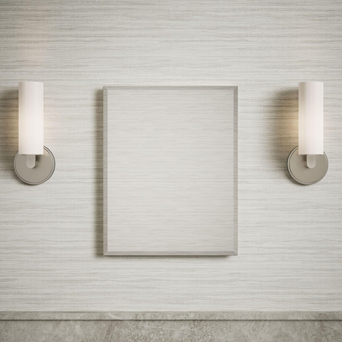 Kohler K-CB-CLR1620FS - Botiquín de aluminio de una puerta con puerta de espejo, bordes biselados, instalación empotrada, Plateado, 40.64 x 50.8 cm