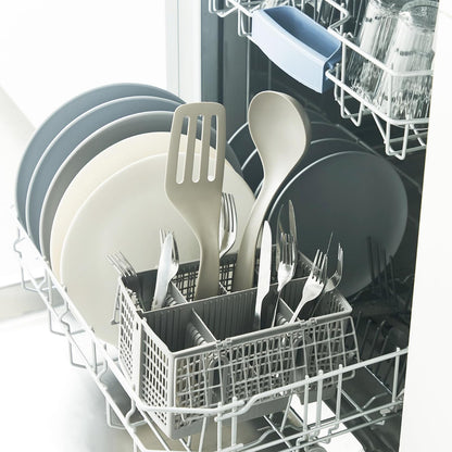 T-fal Juego de 4 utensilios cuchara, cucharón, espátula corta y espátula larga Resource, Hechos con 90% de materiales reciclados, K210S414