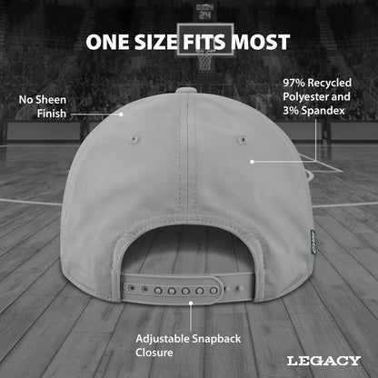 Legacy NCAA Officially Licensed Rope Hat, Lightweight Cap for Men & Women, Caddy, One Size Fits Most, Snapback Closure