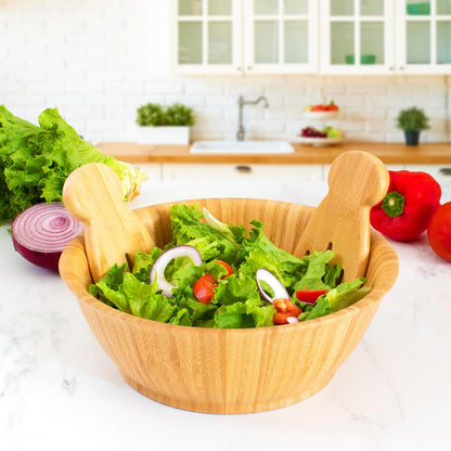 Totally Bamboo 202054 Servidor de Ensalada
