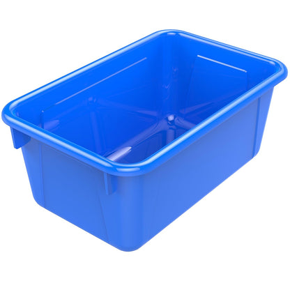 Storex Contenedores pequeños, paquete de 5, 12.2 x 7.8 x 5.1 pulgadas, azul (62416U05C)