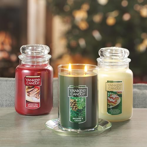 Yankee Candle Vela en Tarro Grande, Canela, Candelas, Sparkling Cinnamon, Large Jar Candle, 1