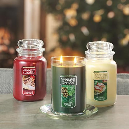 Yankee Candle Vela en Tarro Grande, Canela, Candelas, Sparkling Cinnamon, Large Jar Candle, 1