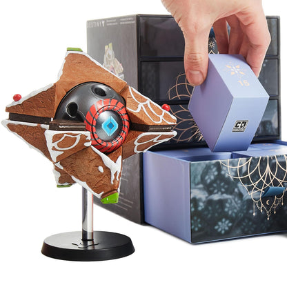 CC Countdown Characters by Numskull Destiny Figura de Concha Fantasma de Jengibre – Producto Oficial de Destiny – Estatua de Calendario de Adviento Coleccionable