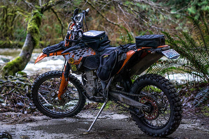 Nelson-Rigg Trails End Adventure - Bolsa para Tanque de Motocicleta, se Adapta a la mayoría de Motos de Aventura Honda Yamaha Kawasaki