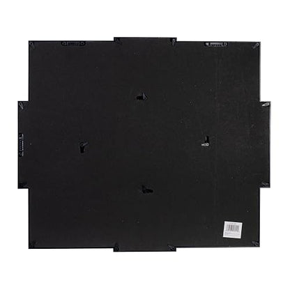 Malden Array Black Plastic 9-Opening Puzzle Collage Picture Frame