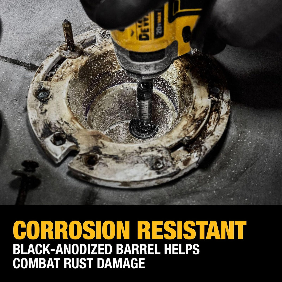 DEWALT Impact Connect Cortador de tubos de PVC, rueda de corte de grano de diamante (DWAIPCIR)
