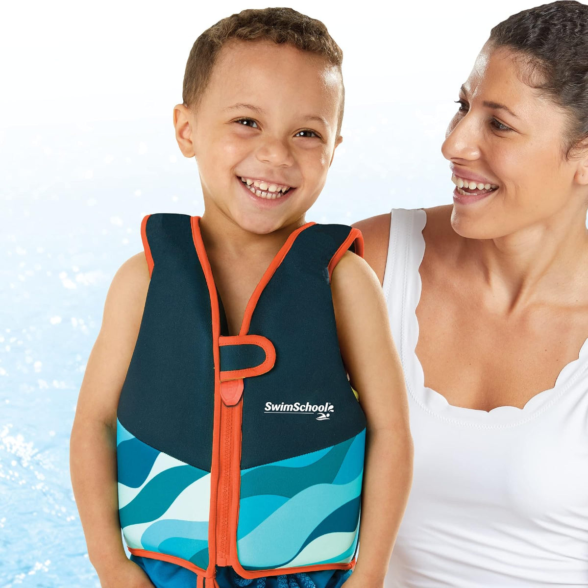 SwimSchool - Chalecos de natación para niños de 2 a 6 años - Niños/niñas - Múltiples Colores/Estilos - Aprende a Nadar flotantes