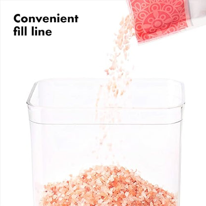 OXO Good Grips Juego de recipientes, Juego de 3 piezas Blanco, Container Set, 1